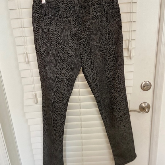 Skinny Snake/Animal  Print Jeans - Picture 3 of 4